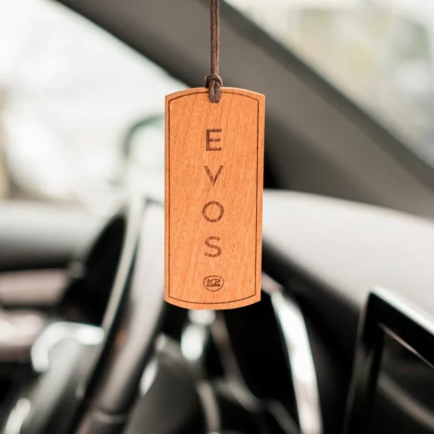 Evos wooden car air freshener - Hunter