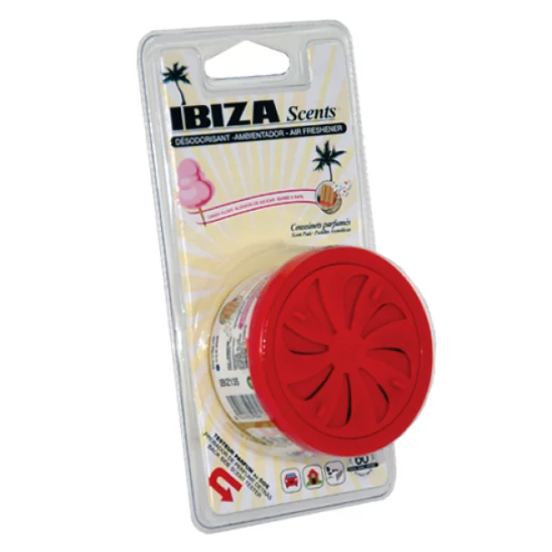 Car freshener Ibiza scents - Blister - Candy floss