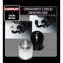 Ornament protectie carlig remorcare Carpoint - Crom