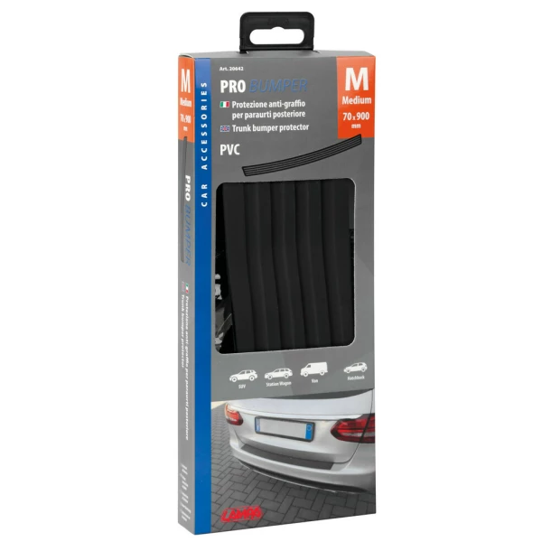 Pro Bumper csomagtartó lökhárító védő, univerzális, fekete, 70x900 mm - M - Újra csomagolt termék