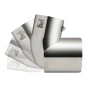 Ornament toba esapament curbat TS-64, din otel inoxidabil lustruit, sunet sport, racordare Ø30-45mm - Resigilat