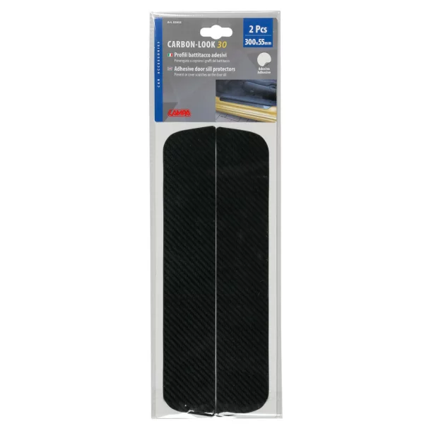 Ornamente praguri Carbon-Look - 30x5,5cm