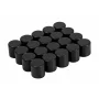 Ornamente prezoane silicon 20buc - Hex 17mm - Negru