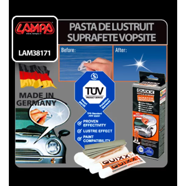 Pasta de lustruit suprafete vopsite Quixx