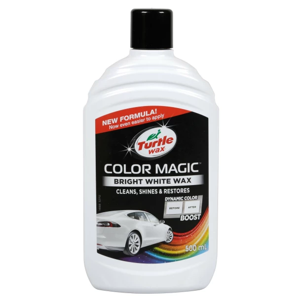 Pasta pentru lustruit caroserii Turtle wax Color Magic 500ml - Alb
