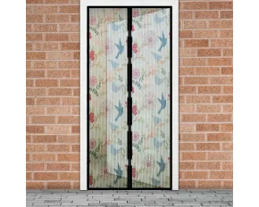 Mosquito net curtain for doors