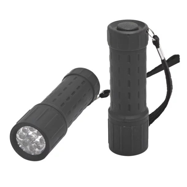 LED Torch - 9 LED - 9,5 cm