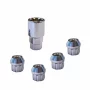 Anti-theft wheel bolts nut kit 4 pcs conical - Type E