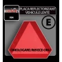 Placa identificare vehicule lente (triunghi) 1buc