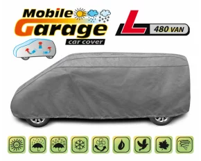 Mobile Garage komplet autótakaró ponyva - L480 - VAN