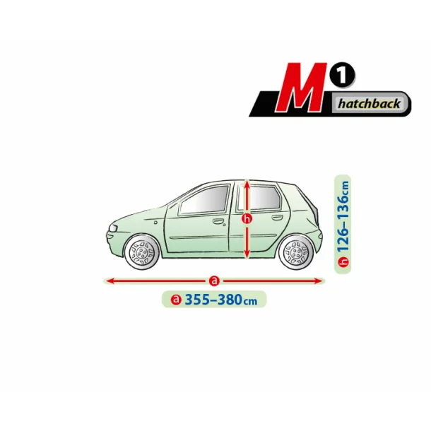 Prelata auto completa Mobile Garage - M1 - Hatchback