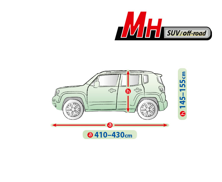 Mobile Garage komplet autótakaró ponyva - MH - SUV/Off-Road thumb