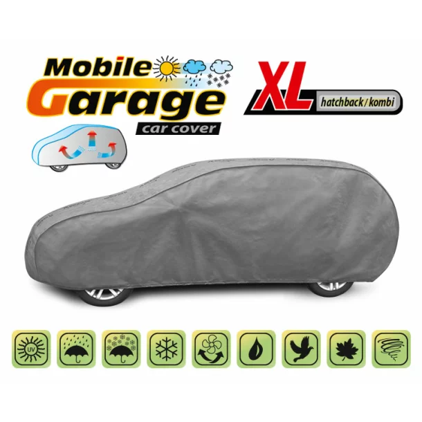 Mobile Garage full car cover size - XL - Hatchback/Kombi