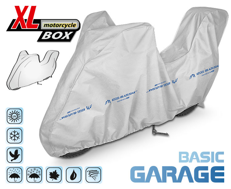 Basic Garage motorkerékpár ponyva - XL - Box thumb