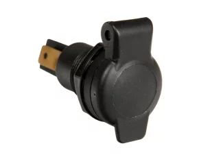 Flush mount, built-in DIN socket, 12/24V 16A - Lampa