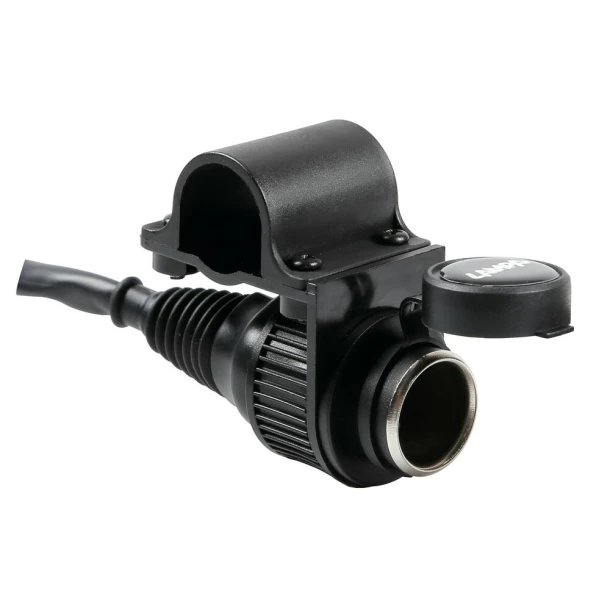 Handlebar-mount standard socket - 12V - 12A max - Resealed