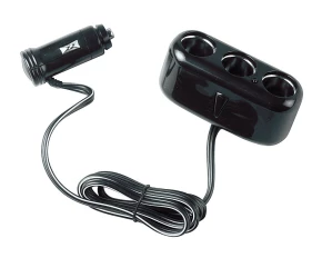 Priza tripla bricheta PL3 cu calblu 200cm 12/24V - Resigilat