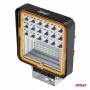 Proiector cu LED din metal patrat Combo Angel Eyes cu 2 functii, 9/36V, Amio