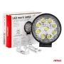 Kerek fém LED projektor 27W, 9/36V, Amio