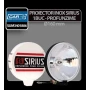 Proiector inox Sirius rotund Car Plus 1buc - Alb - Ø160mm
