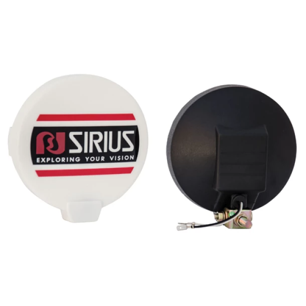 Proiector inox Sirius rotund Car Plus 1buc - Alb - Ø160mm