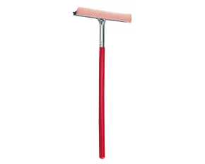 Professional metal squeegee with extra wooden handle - 25cm