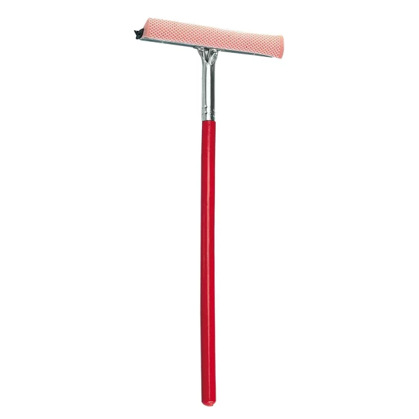 Professional metal squeegee with extra wooden handle - 25cm