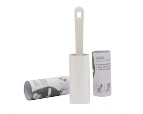 Sticky cleaner roller