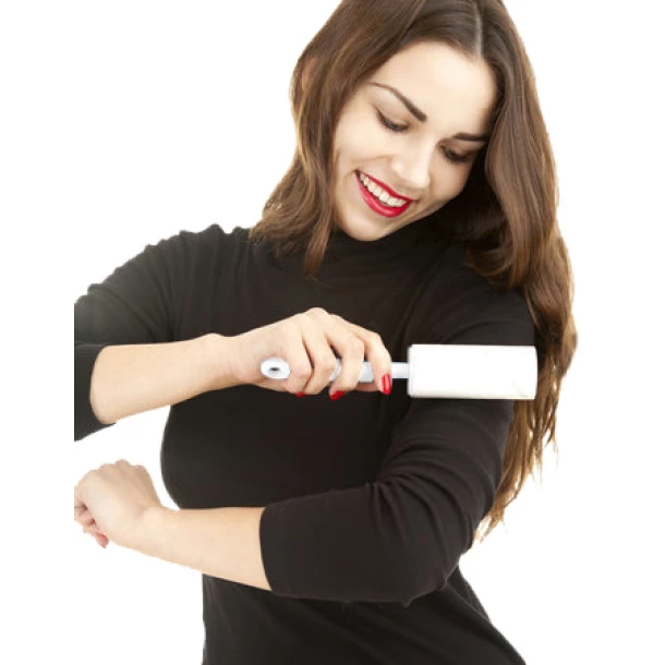 Sticky cleaner roller