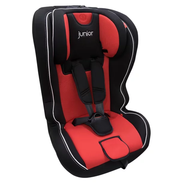 Scaun auto copil 2 in 1 Premium Plus 801 Isofix ECE R44/04, 9-36 kg - Negru/Rosu