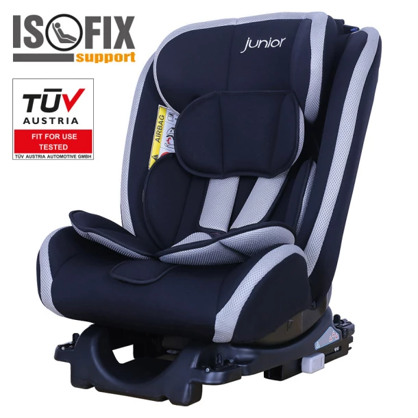 Supreme Plus 1141 Child car seat 2 in 1, Isofix ECE R44/04, 0-36 kg - Blue/Grey