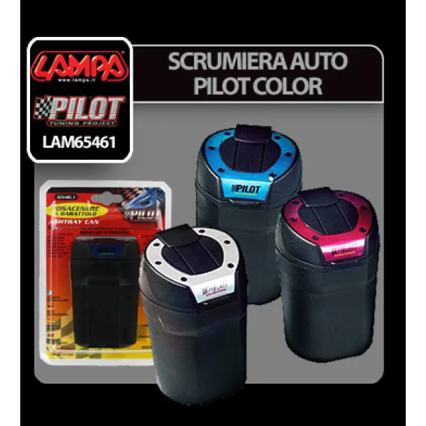 Scrumiera auto Pilot color