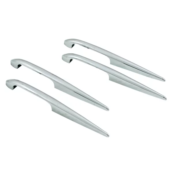 Short-Fin 4 pcs - 140 mm - Chrome