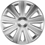 Wheel covers set Cridem Aviator Carbon 4pcs - Silver - 16&#039;&#039;