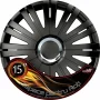 Wheel covers set Cridem Active RC 4pcs - Black/Chrome - 15&#039;&#039;