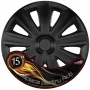 Wheel covers set Cridem Aviator Carbon 4pcs - Black - 15&#039;&#039;