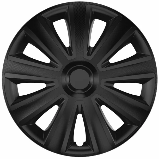 Wheel covers set Cridem Aviator Carbon 4pcs - Black - 15&#039;&#039;