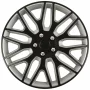 Wheel covers set Cridem Dakar NC 4pcs - Black/Silver - 15&#039;&#039; - Resealed