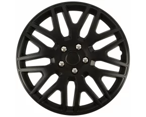 Wheel covers set Cridem Dakar NC 4pcs - Black/Chrome - 15&#039;&#039; - Resealed