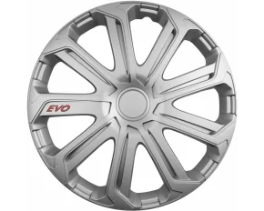 Wheel covers set Cridem Evo 4pcs - Silver - 14&#039;&#039;