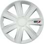 Wheel covers set Cricem GTX Carbon 4pcs - White - 14''