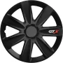 Set capace roti auto Cridem GTX Carbon 4buc - Negru - 14&#039;&#039; - Resigilat