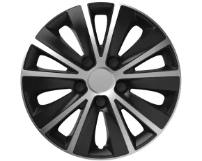 Wheel covers set Cridem Rapide 4pcs - Silver/Black - 14&#039;&#039;