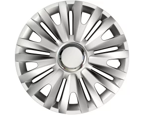 Wheel covers set Cridem Royal RC 4pcs - Silver/Chrome - 14&#039;&#039;