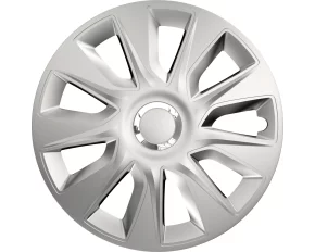 Wheel covers set Cridem Stratos RC 4pcs - Silver/Chrome - 17&#039;&#039;