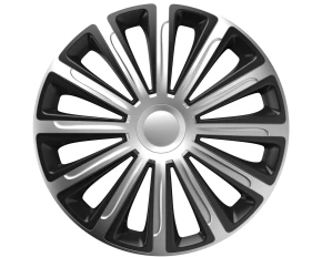 Cridem Trend dísztárcsa szett 4 darab - Ezüst/Fekete - 16'' - Újra csomagolt termék