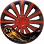 Wheel covers set Cridem Trend 4pcs - Red/Black - 16&#039;&#039;