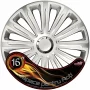 Wheel covers set Cridem Trend RC 4pcs - Silver/Chrome - 16&#039;&#039;