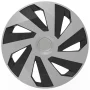 Wheel covers set Cridem Vector 4pcs - Silver/Black - 14&#039;&#039;