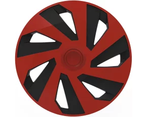 Wheel covers set Cridem Vector 4pcs - Red/Black - 16&#039;&#039;